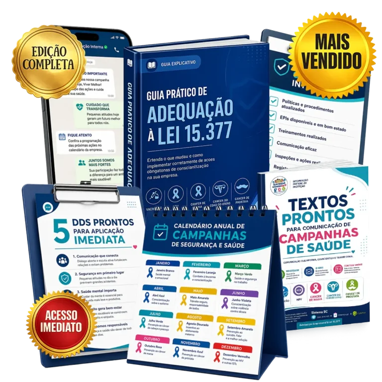 Kit Completo de Adequação à Lei 15.377
